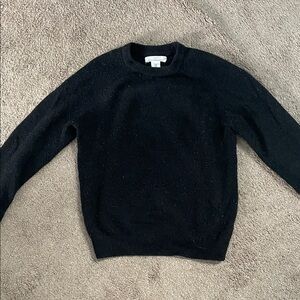 H&M Black Crew Neck Sweater